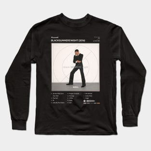 Maxwell - blackSUMMERS'night (2016) Tracklist Album Long Sleeve T-Shirt